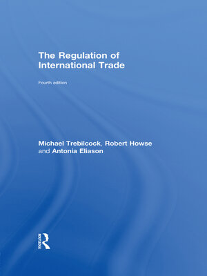 cover image of The Regulation of International Trade